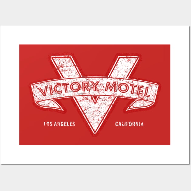 Victory Motel Wall Art by MindsparkCreative